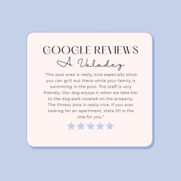 a resident review graphic